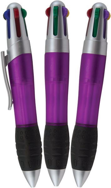 Purple 6 Color Big Writer Pen