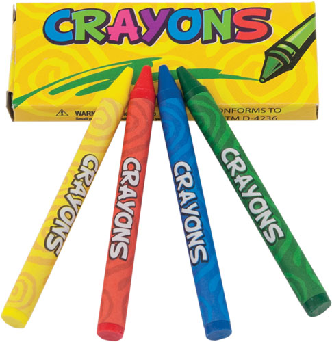 Large Crayon - 4 Pack in a Box