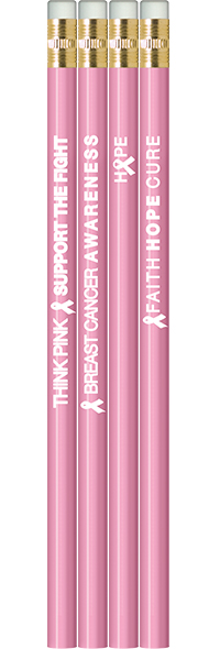 Breast Cancer Awareness Pencils