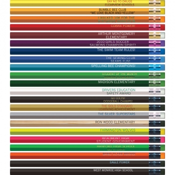 Personalized Bulk Pencils  Free Shipping on Orders $100+