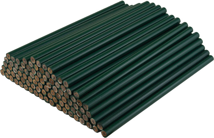 Golf Green Pencil Sticks - Round - Blank