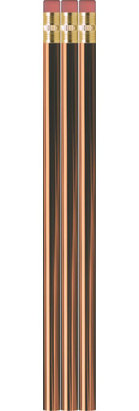 Copper Metallic Foil Pencils