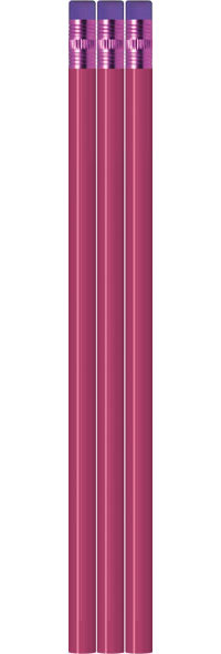 Light Purple Pencils - Round - Blank