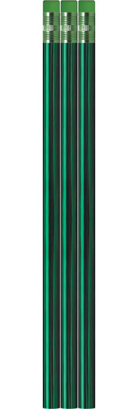 Gemstone Painted Pencil - Emerald - Round - Blank