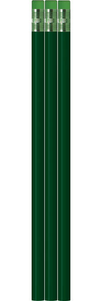 Golf Green Pencils - Round - Blank