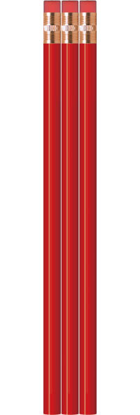 Red Pencils - Round - Blank