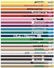 Personalized Color Changing Mood Pencils - 1 Color Imprint - Low Minimum